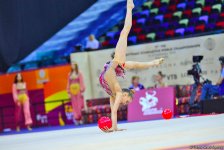 2nd day of 37th Rhythmic Gymnastics World Championships kicks off in Baku (PHOTO)