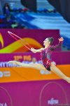 В Баку стартовал второй день 37-го Чемпионата мира по художественной гимнастике (ФОТО)