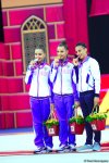 В Баку прошла церемония награждения победителей индивидуальных финалов 37-го Чемпионата мира по художественной гимнастике (ФОТО)
