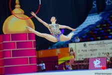 Best moments of 2nd day of Rhythmic Gymnastics World Championships in Baku (PHOTO)