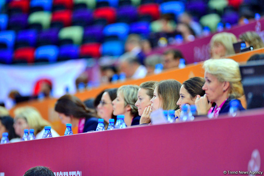 Bədii gimnastika üzrə 37-ci dünya çempionatı davam edir (FOTO)