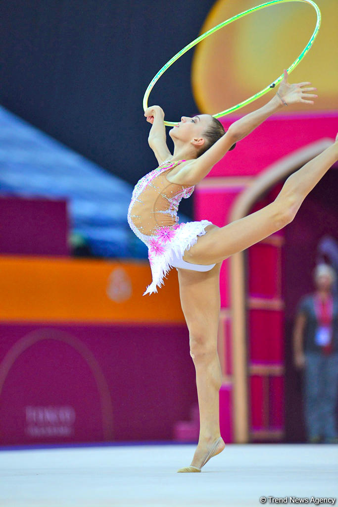 2nd day of 37th Rhythmic Gymnastics World Championships kicks off in Baku (PHOTO)