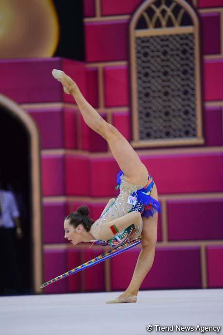 Finals of 37th Rhythmic Gymnastics World Championships kick off in Baku (PHOTO)