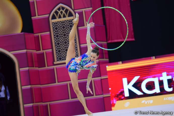 Finals of 37th Rhythmic Gymnastics World Championships kick off in Baku (PHOTO)