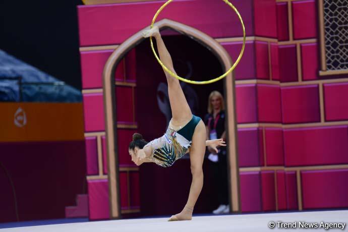 Bakıda bədii gimnastika üzrə dünya çempionatının finalı başlayıb (FOTO)