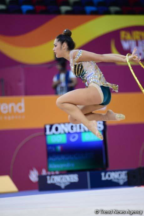 В Баку стартовали финалы 37-го Чемпионата мира по художественной гимнастике (ФОТО)