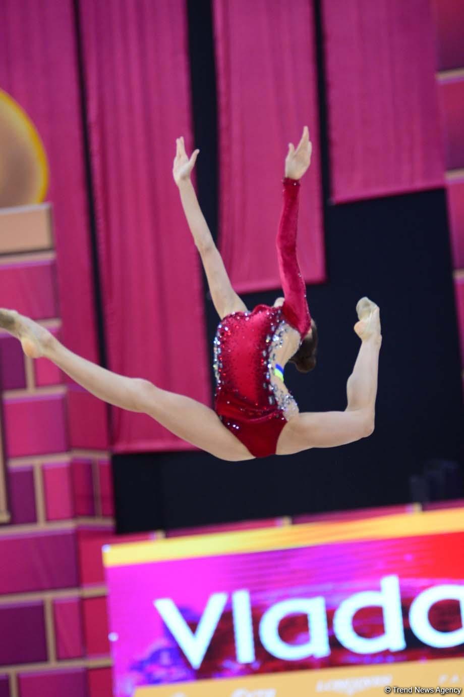 Bakıda bədii gimnastika üzrə dünya çempionatının finalı başlayıb (FOTO)