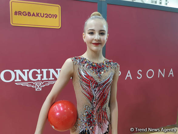 Gymnast from Australia feels in Baku as in fairy tale