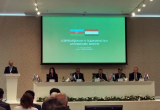 Bakıda Azərbaycan-Tacikistan Aqrobiznes Forumu keçirilir