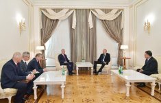 Президент Ильхам Алиев принял госсекретаря Совета безопасности Беларуси (ФОТО) (версия 2)