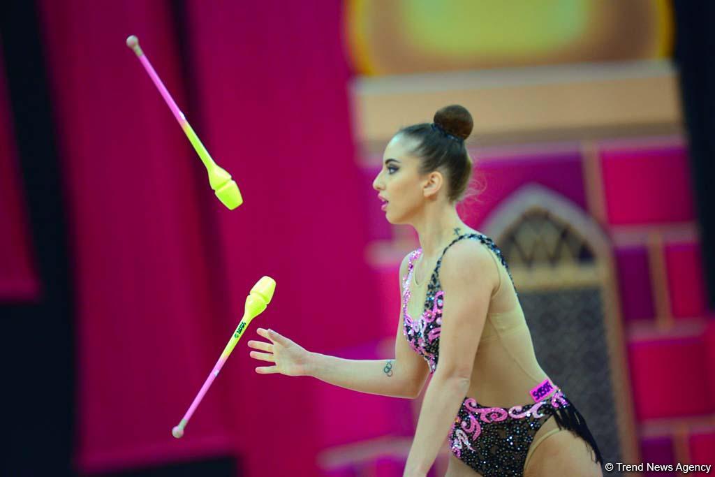 Competitions of 37th Rhythmic Gymnastics World Championships underway in Baku (PHOTO)