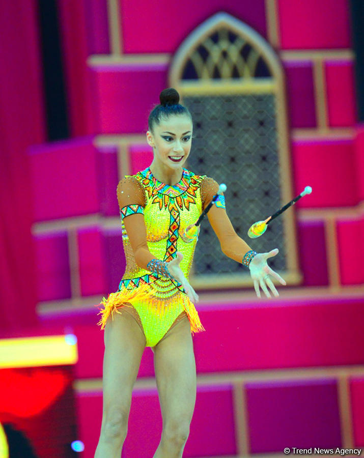 Best moments of Day 3 in 37th Rhythmic Gymnastics World Championships in Baku (PHOTO)