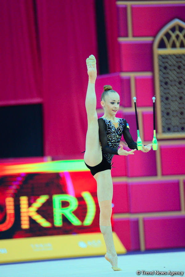 Best moments of Day 3 in 37th Rhythmic Gymnastics World Championships in Baku (PHOTO)