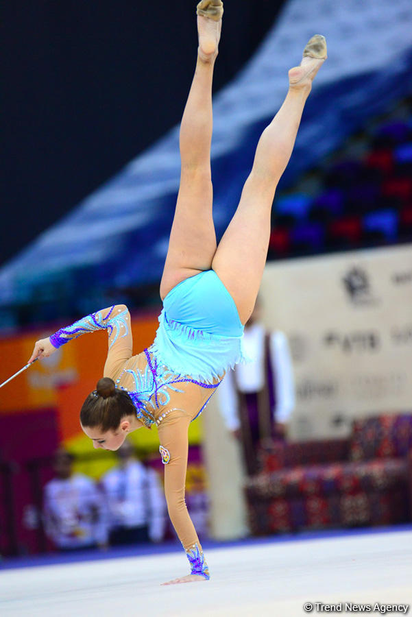 Best moments of Day 3 in 37th Rhythmic Gymnastics World Championships in Baku (PHOTO)