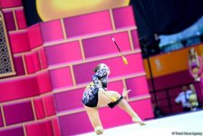 Bədii gimnastika üzrə 37-ci dünya çempionatında yarış həyəcanı (FOTO)