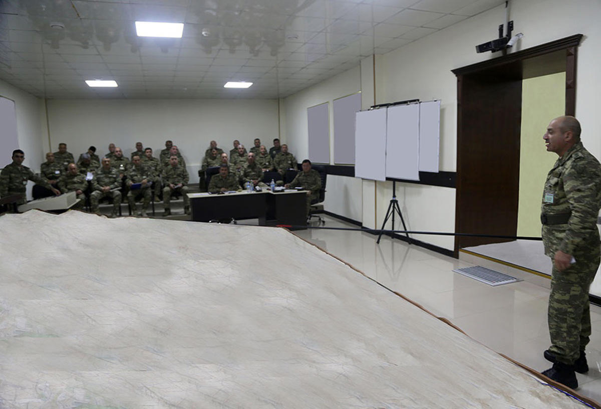 В ходе учений азербайджанской армии отработано взаимодействие войск на макете местности (ФОТО/ВИДЕО)