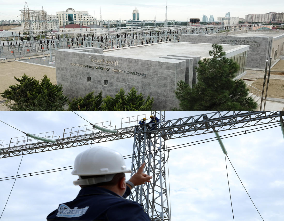 Substations providing power supply to most part of Baku being restored (PHOTO/VIDEO)