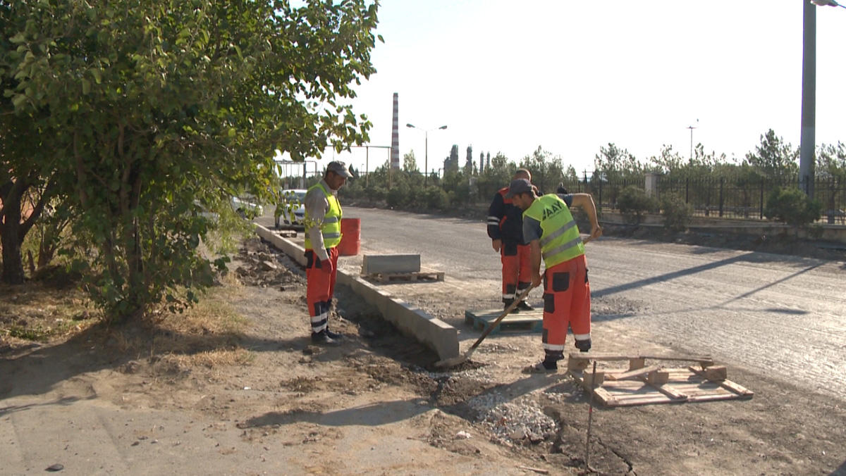 В Баку будут отремонтированы 11 улиц, автодвижение ограничится (ФОТО)