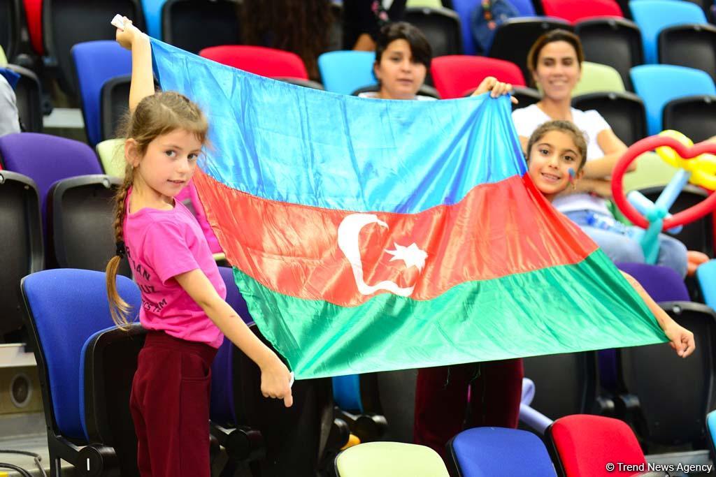 Чемпионат мира по художественной гимнастике в Баку – праздник для зрителей (ФОТО)