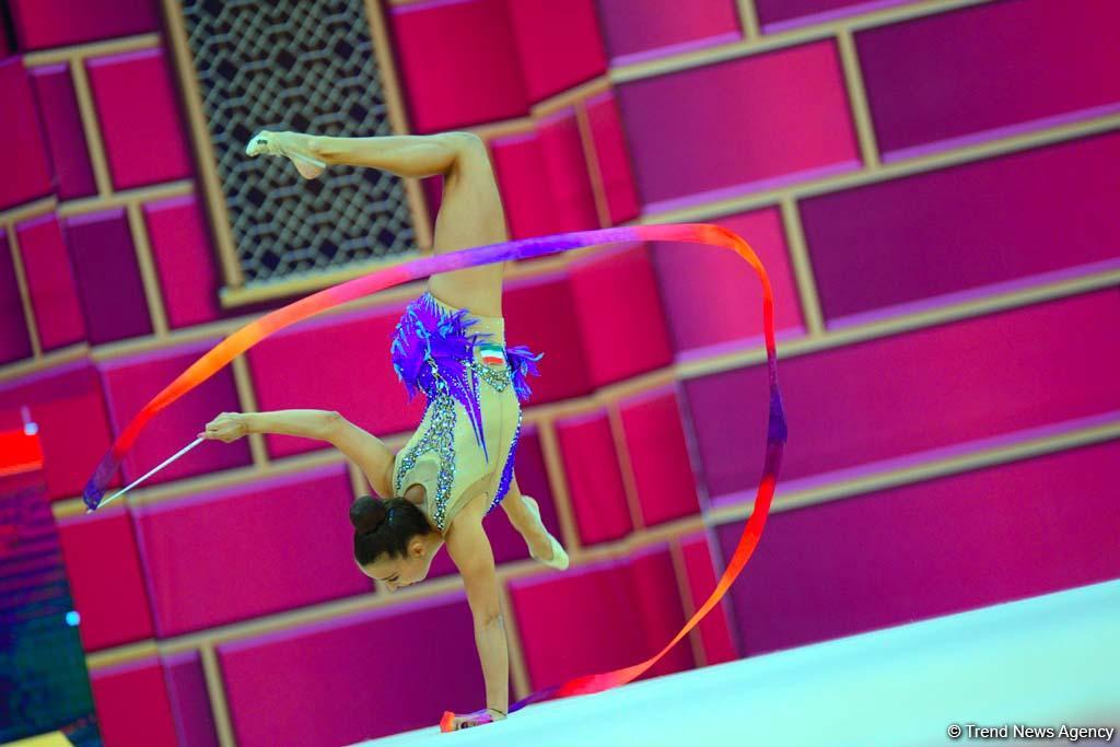 В Национальной арене гимнастики в Баку продолжаются соревнования Чемпионата мира (ФОТО)