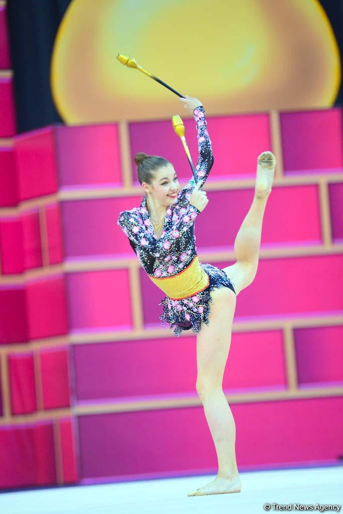 Results of Azerbaijani gymnasts on day 4 of 37th World Rhythmic Gymnastics Championships in Baku (PHOTO)