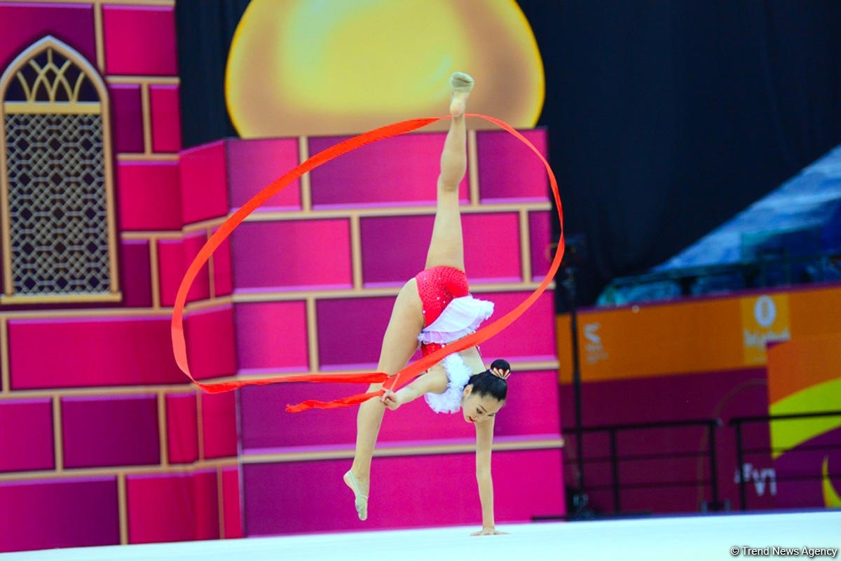 Day 4 of competitions in 37th Rhythmic Gymnastics World Championships underway in Baku (PHOTO)