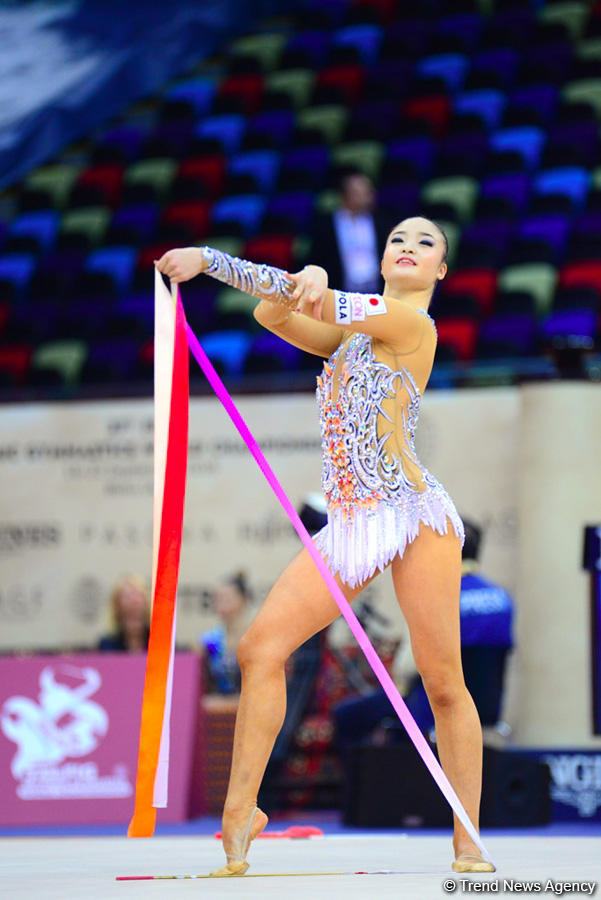 Day 4 of competitions in 37th Rhythmic Gymnastics World Championships underway in Baku (PHOTO)