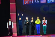 Milli Gimnastika Arenasında bədii gimnastika üzrə 37-ci dünya çempionatının mükafatlandırılma mərasimi keçirilib (FOTO)