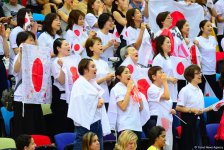 Spectators of World Championships in Baku admire gymnasts’ grace (PHOTO)
