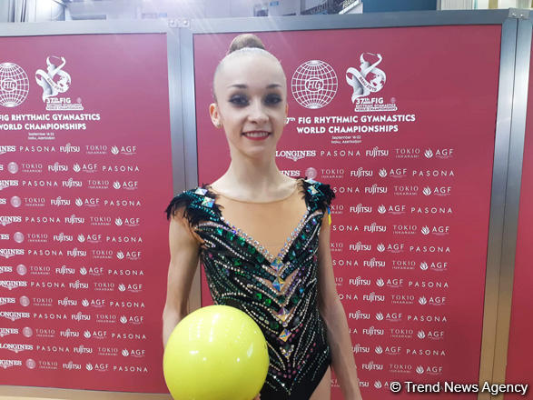 Ukrainian gymnast says it is comfortable to perform in Baku