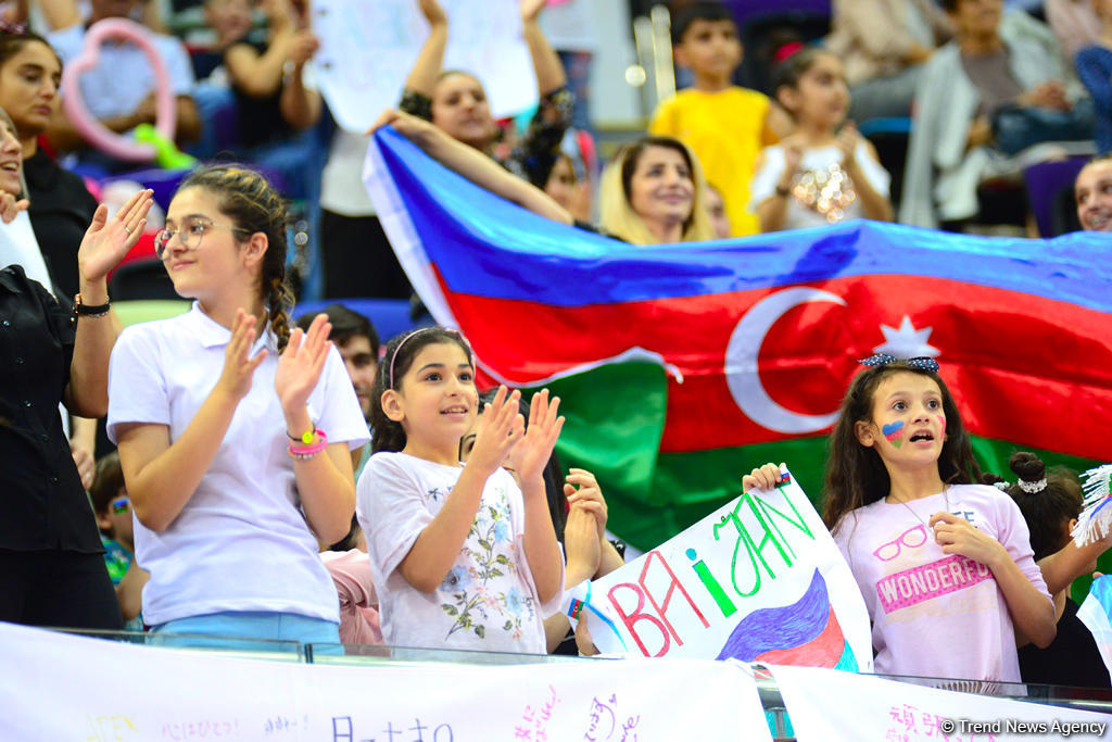 Яркие моменты Чемпионата мира в Баку – зрители на трибунах (ФОТО)