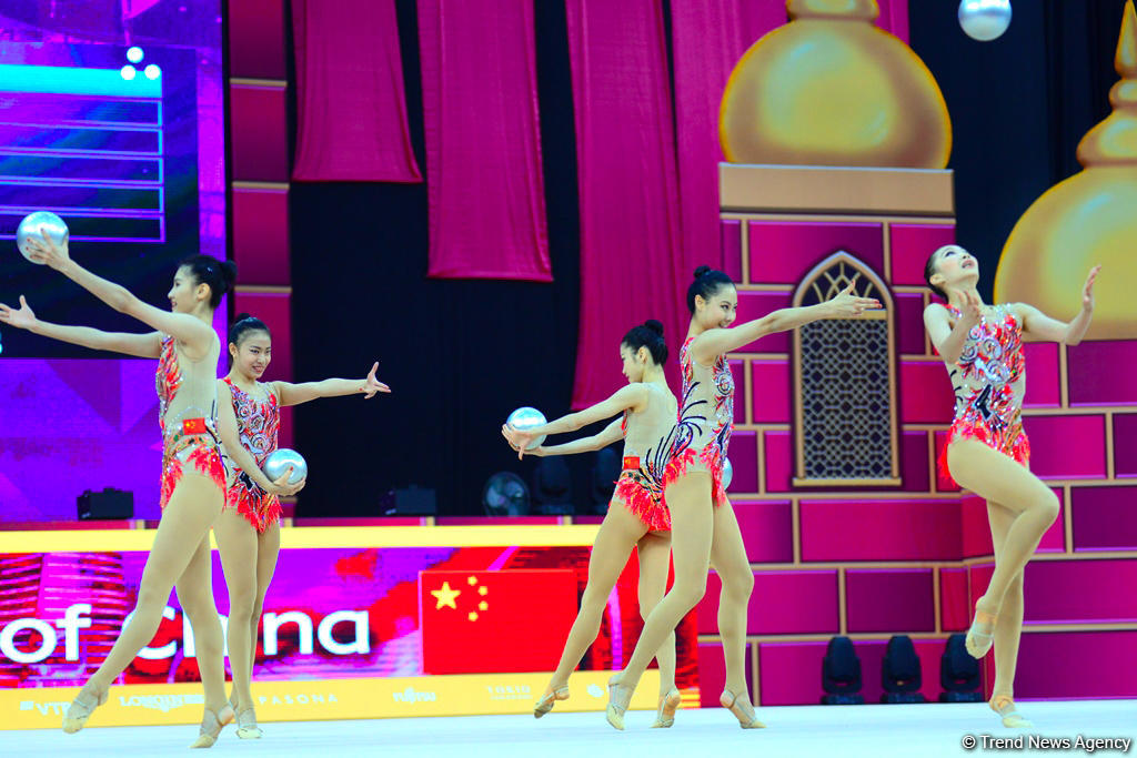 Best moments from final day in 37th Rhythmic Gymnastics World Championships in Baku (PHOTO)