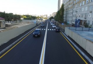 В Баку через 7 лет открылась часть дороги (ФОТО)