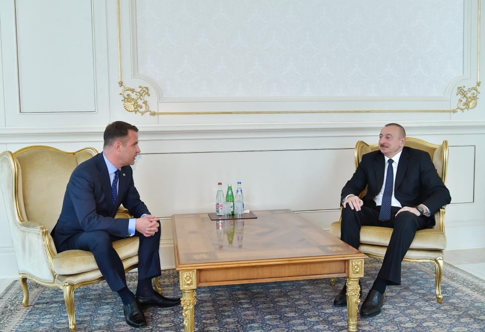 Президент Ильхам Алиев принял верительные грамоты нового посла Литвы (ФОТО)