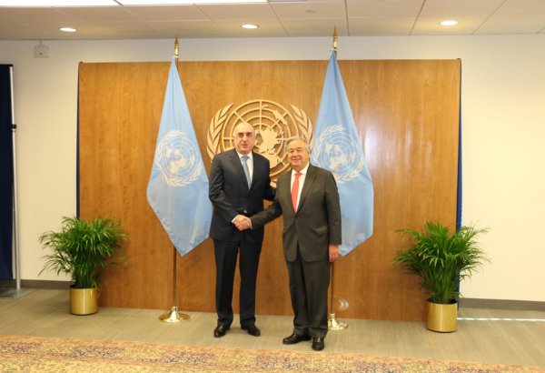 Гутерриш: ООН всегда готова вносить свой вклад в мирный процесс в нагорно-карабахском конфликте (ФОТО)