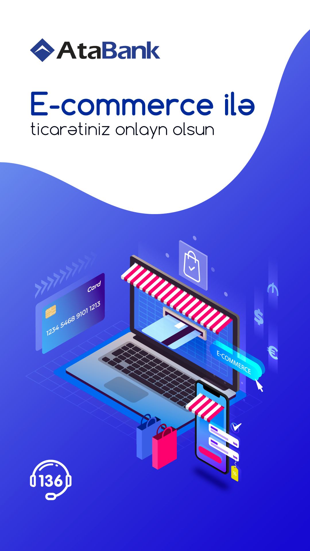 Turn your business into online with Azerbaijan's AtaBank