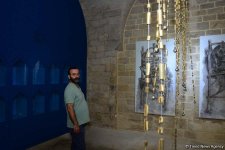 В рамках Фестиваля Насими во Дворце Ширваншахов открылась выставка İrfani sirlər (ФОТО)