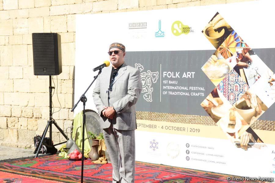 В рамках Фестиваля Насими состоялось открытие Бакинского международного фестиваля ремесленников (ФОТО)