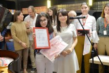 В Баку прошла церемония награждения победителей конкурса, посвященного Имадеддину Насими (ФОТО)