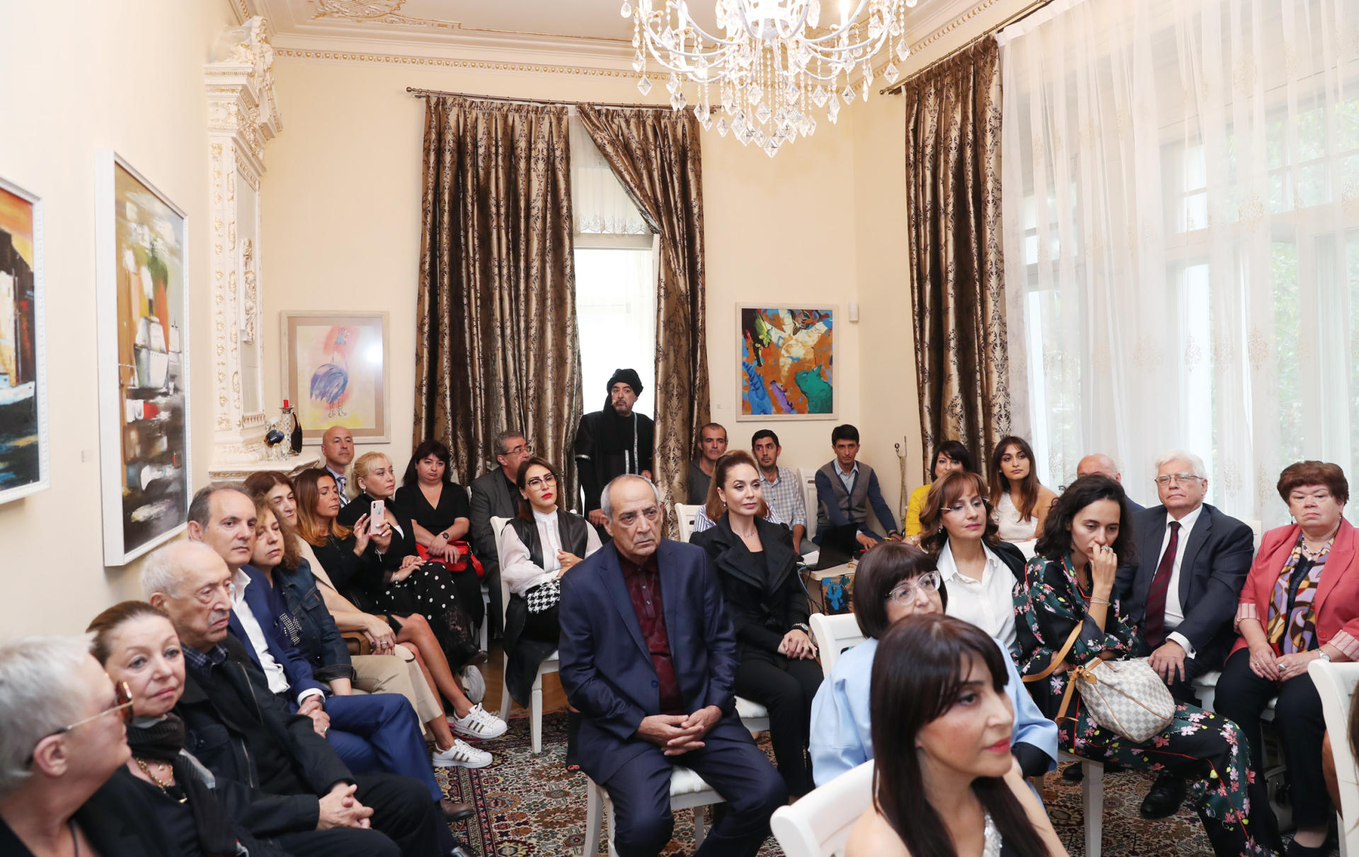 VP of Heydar Aliyev Foundation Leyla Aliyeva attends presentation of “Leyla. Fons Vitae” poetry performance (PHOTO)