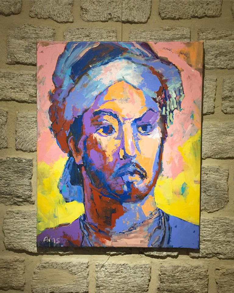Шведский художник посвятил картину великому азербайджанскому поэту и мыслителю Имадеддину Насими (ФОТО)