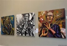 Художник, что рисует джаз – выставка Вугара Али в Баку (ФОТО)