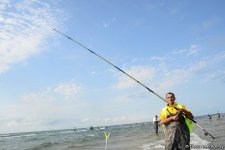В Абшеронском национальном парке прошел турнир по рыболовству (ФОТО)
