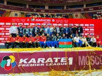 Karateçilərimiz Moskvadan 2 qızıl və bir bürünc medalla dönür (FOTO)