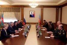 Azerbaijani defense minister meets Russian chief military prosecutor (PHOTO)