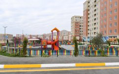 Azerbaijani president, first lady inaugurate Gobu Park-2 residential complex (PHOTO)