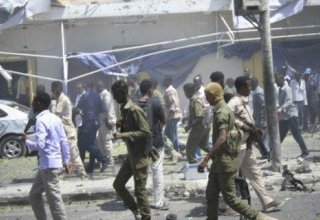 Explosions heard near site of Somali presidential vote