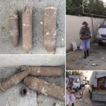 Bakıda orta məktəbin yaxınlığında 2 top mərmisi və aviabomba tapılıb (FOTO) - Gallery Thumbnail