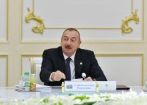 President Aliyev attends CIS Heads of State Council's session in limited format in Ashgabat (PHOTO)