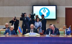 President Ilham Aliyev attends expanded session of CIS Heads of State Council in Ashgabat (PHOTO)